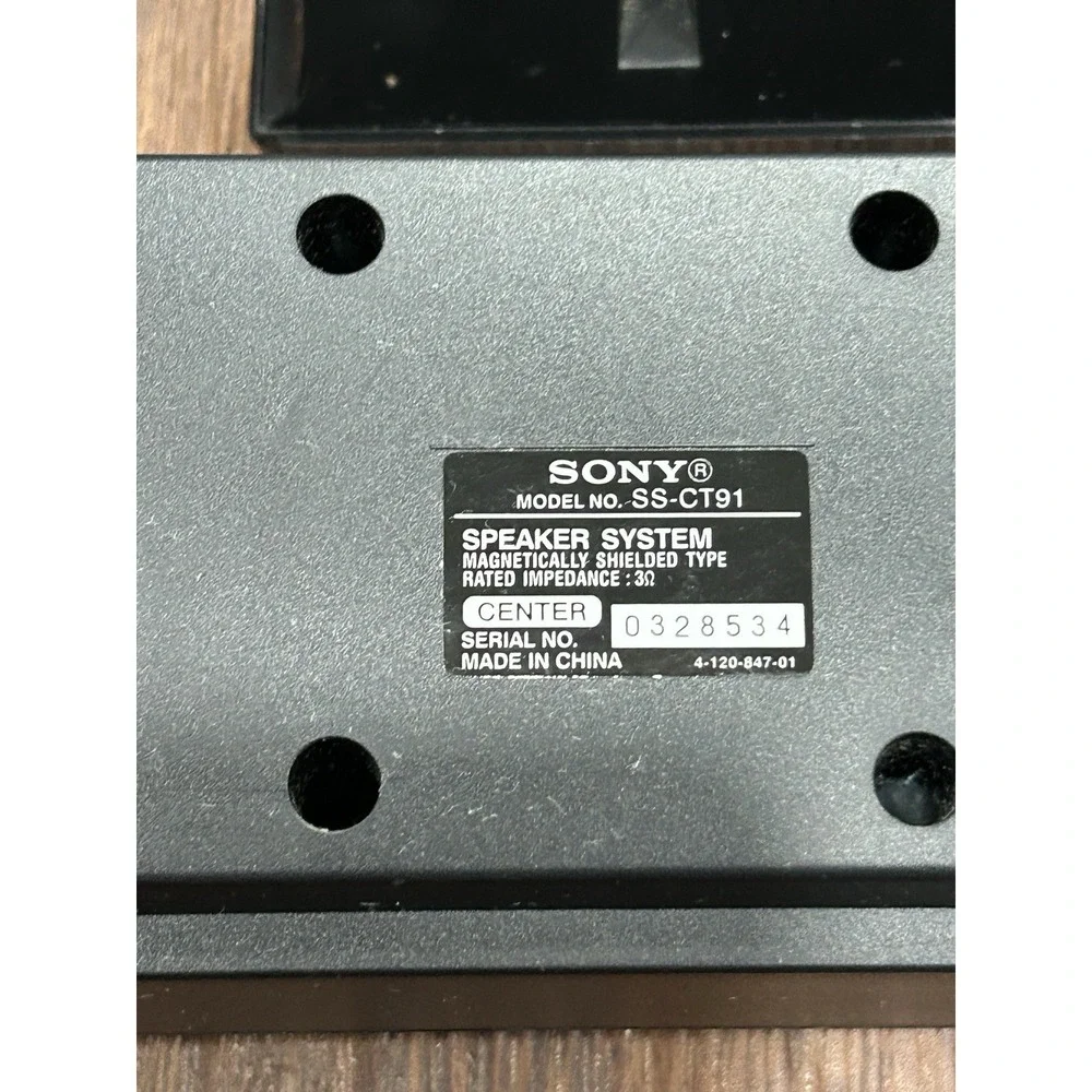 Sony S-AIR Surround Amplifier TA-SA100WR 2 Sur,‎ 1 Centre, 1 Front Speakers 5pcs